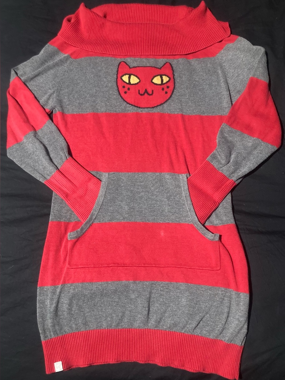 Adventure Time x We Love Fine Marceline Cat Stripe Sweater Dress Cartoon Network